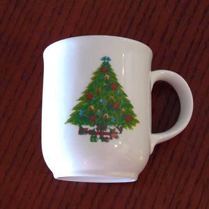 Mount Clemens Pottery USA Christmas Tree Mug